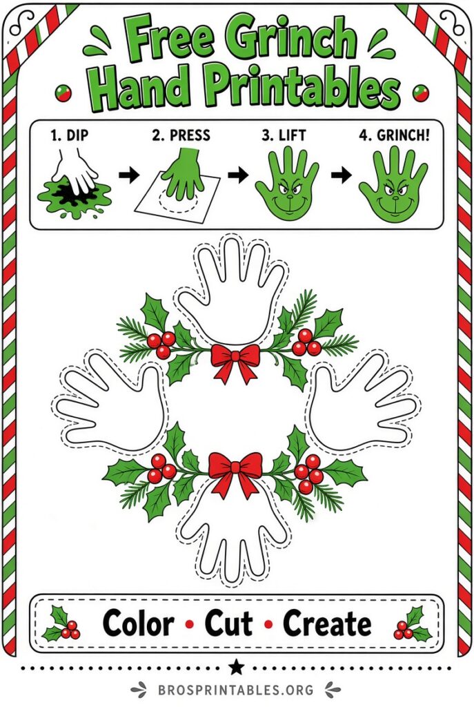 Free Grinch Hand Printables (2)