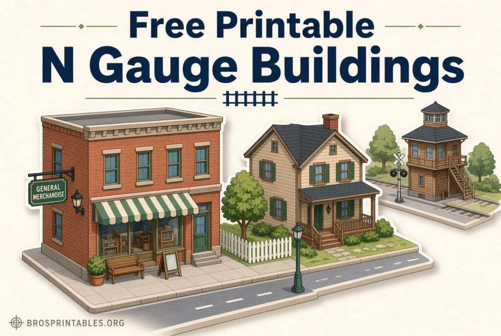 Free N Gauge Printable Buildings (1)