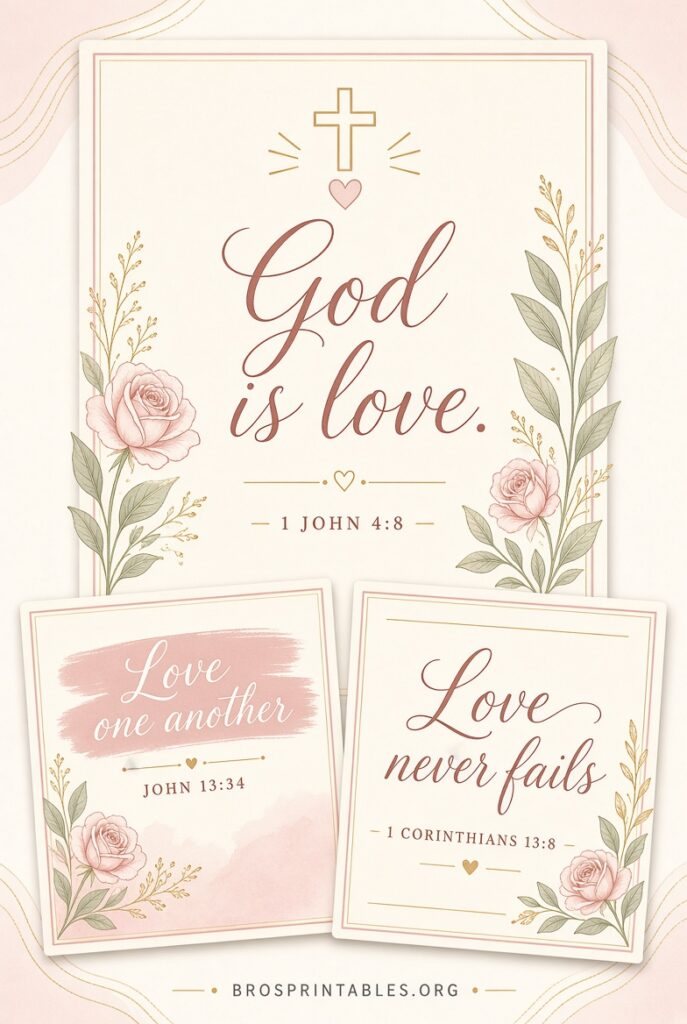 Free Printable Bible Verses About Love (3)