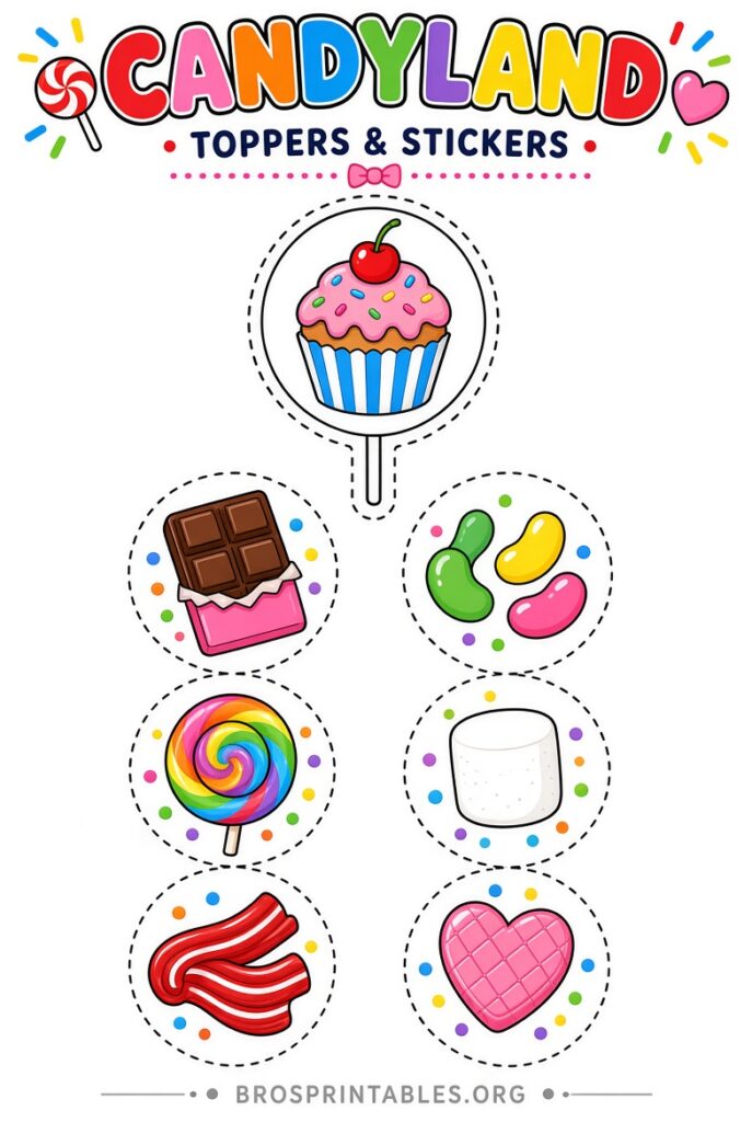 Free Printable Candyland Decorations (2)