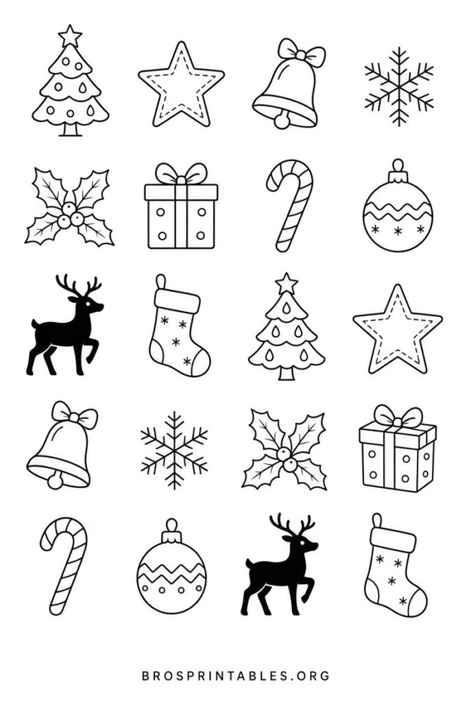 Free Printable Christmas Dingbats (3)