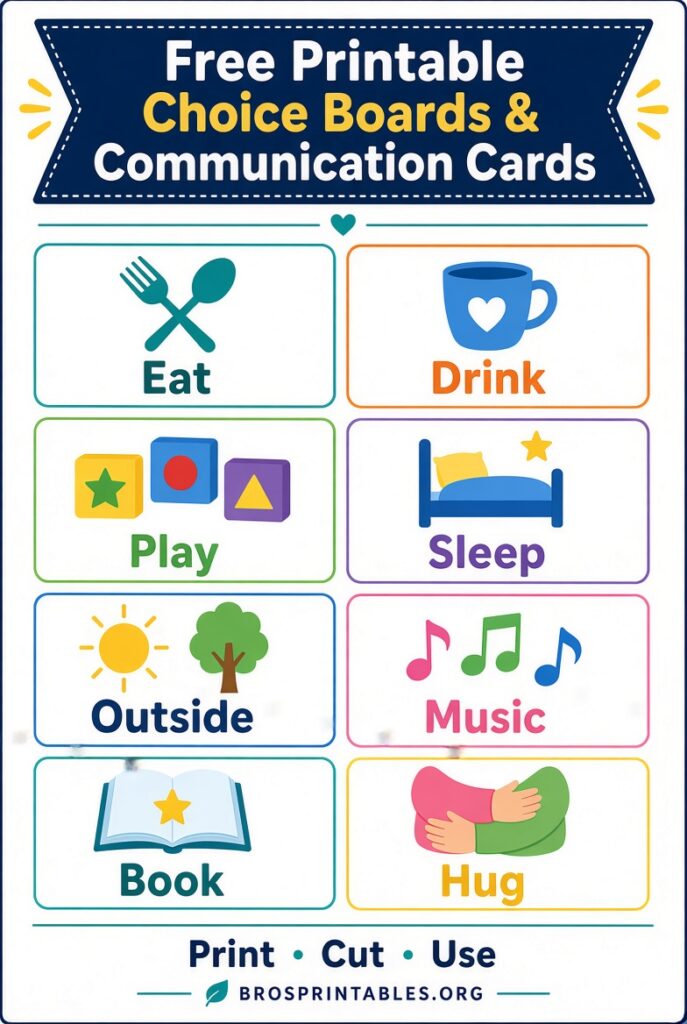 Free Printable Communication Cards (1)