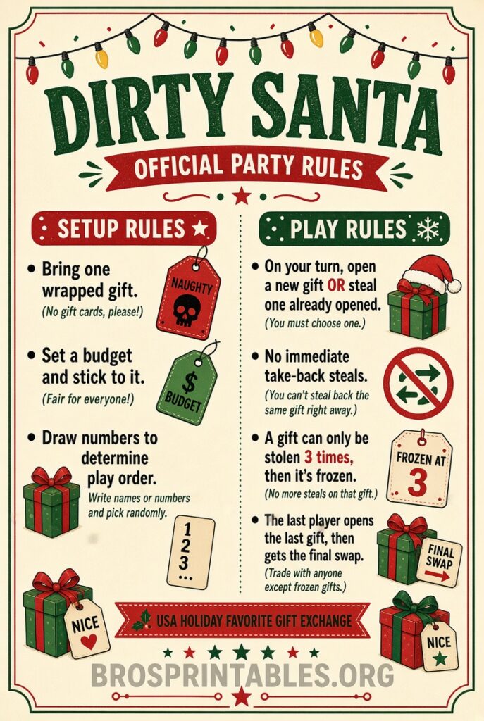 Free Printable Dirty Santa Rules (4)