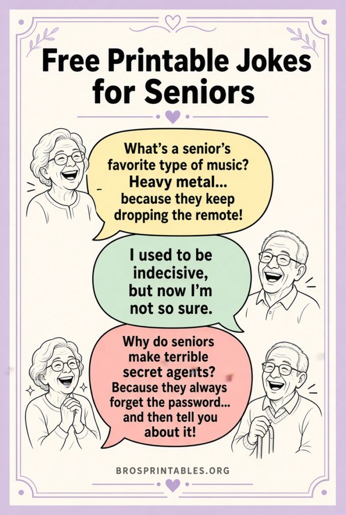 Free Printable Jokes For Seniors (1)