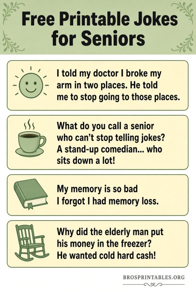 Free Printable Jokes For Seniors (2)