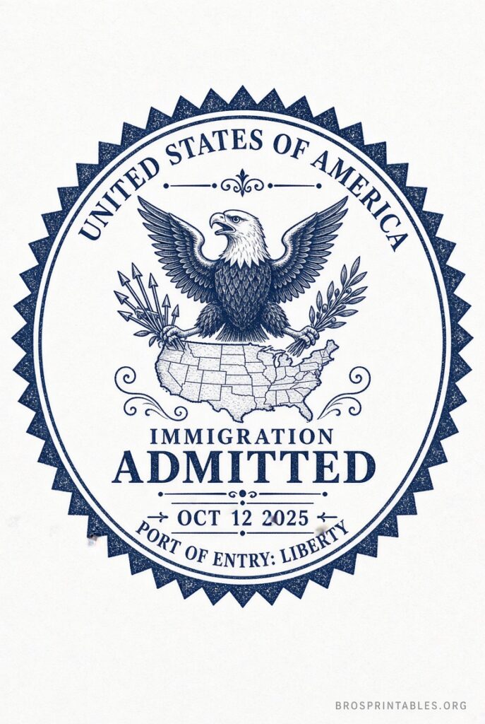 Free Printable Passport Stamps (2)