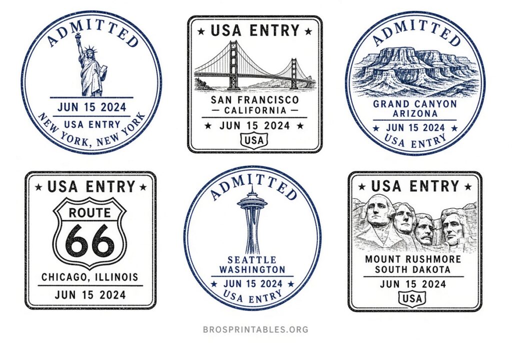 Free Printable Passport Stamps (3)