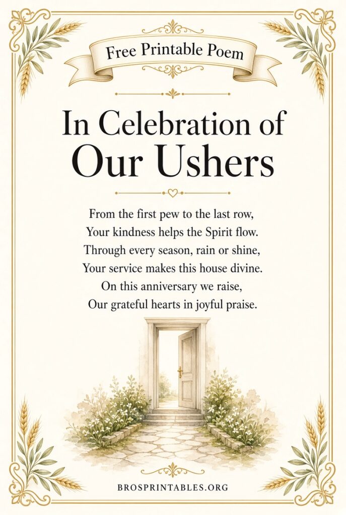 Free Printable Poems For Ushers Anniversary (4)