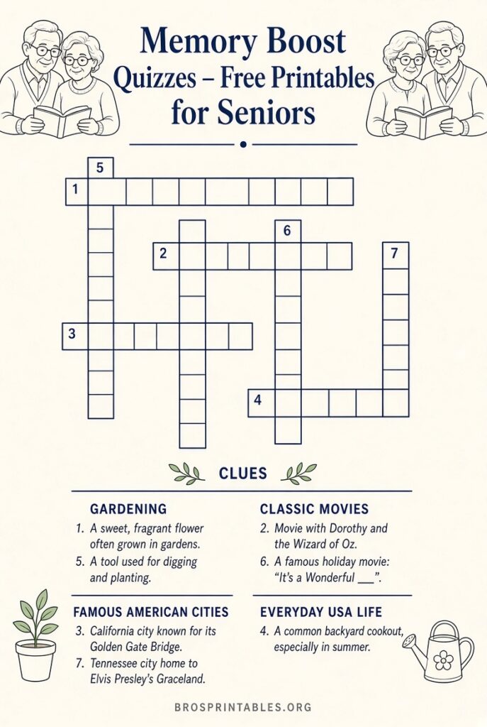 Free Printable Quizzes For Seniors (4)