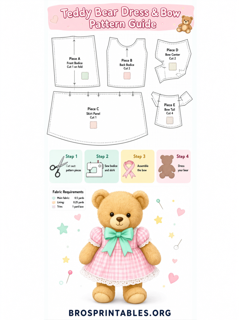 Free Printable Teddy Bear Clothes Patterns (3)