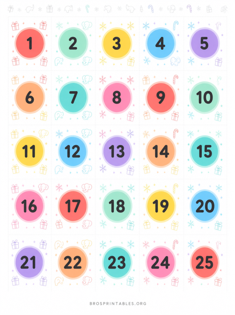 Free Printable White Elephant Numbers (1)