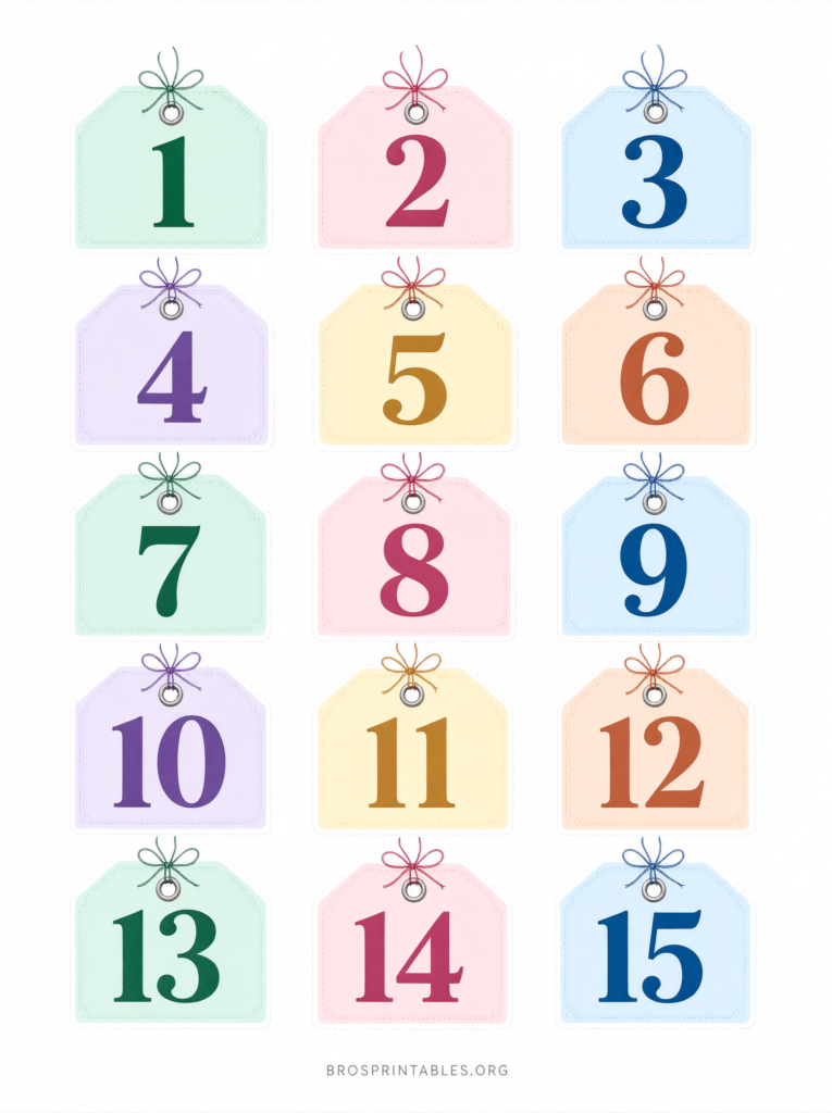 Free Printable White Elephant Numbers (2)