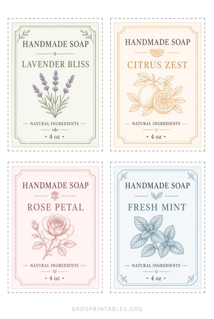 Free Soap Label Templates (2)