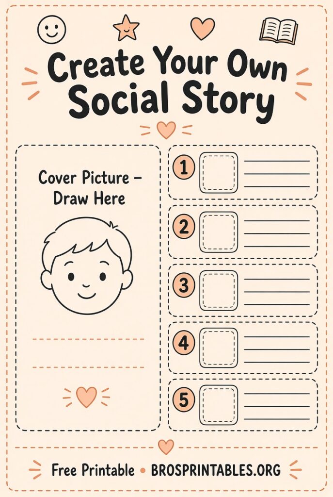 Free Social Story Templates (3)