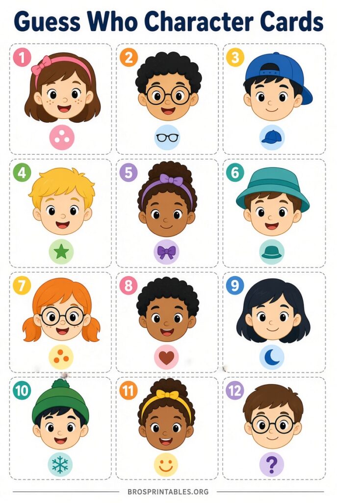 Guess Who Free Printables (2)
