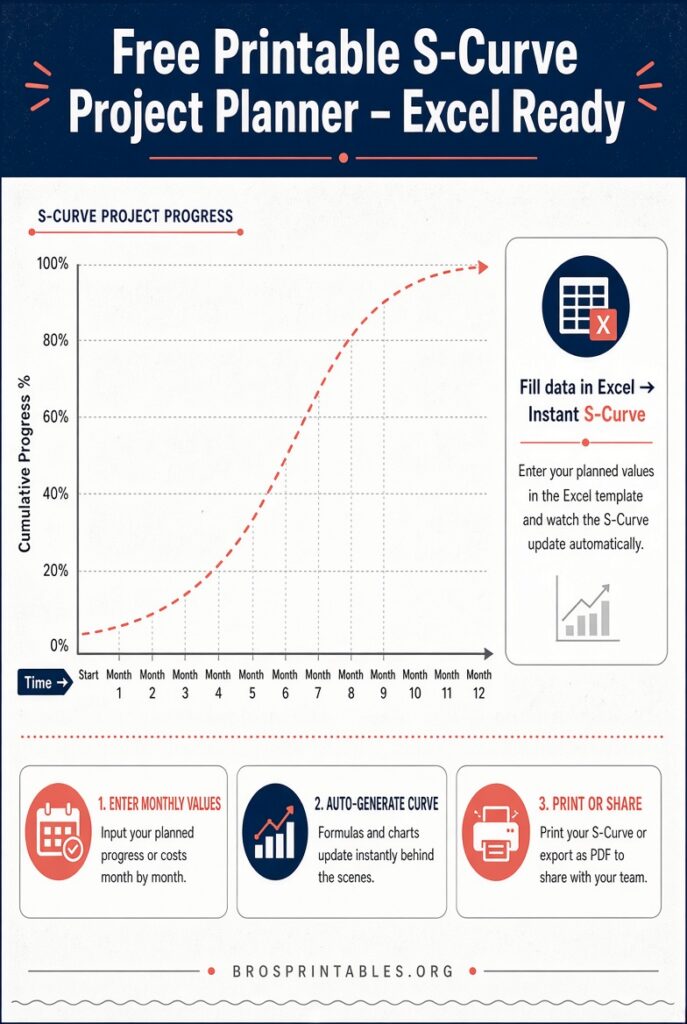 S Curve Excel Template Free Download (1)
